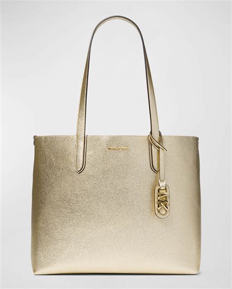 michael kors reversible gold and silver tote